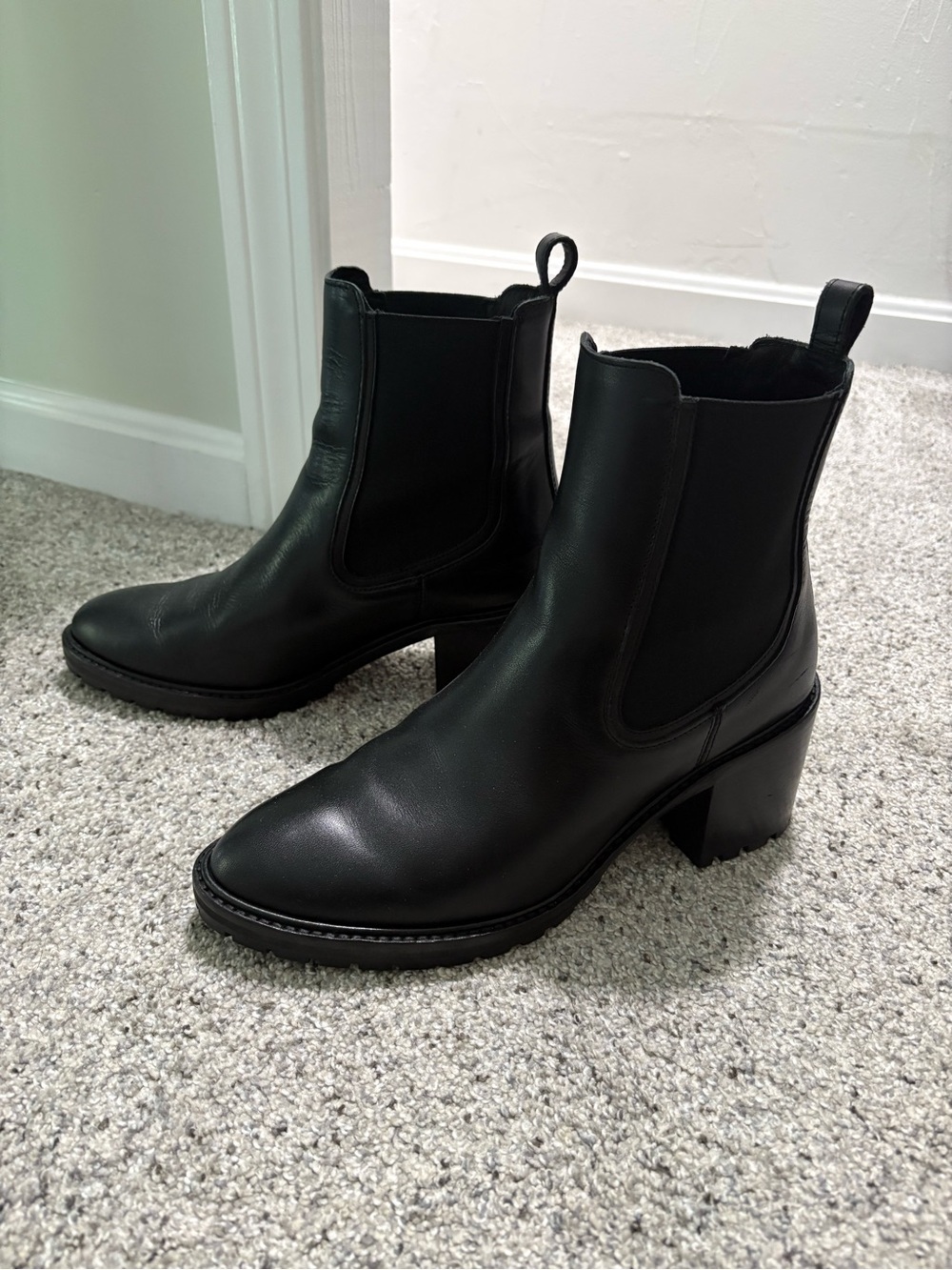 Thursday Boot Company Black Leather Knockout Boots - Picture 3 of 7